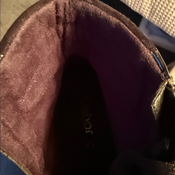 Gabor Black and Gray Leather Shoes - Picture 5 of 6